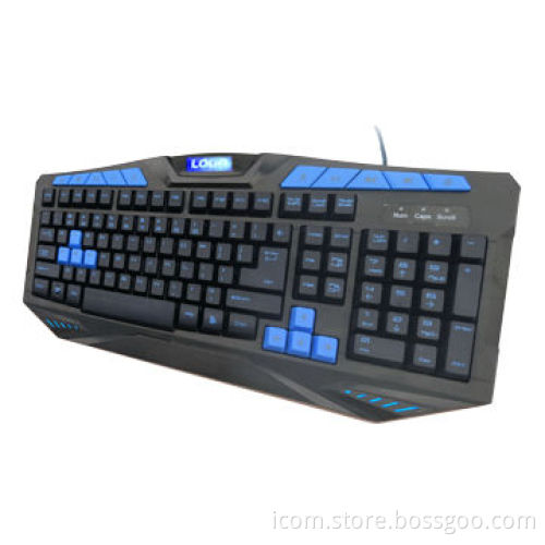 Multimedia Keyboard with 104 Standard Keys and 10 Multimedia Keys Novelty Burly, Multiple Languages